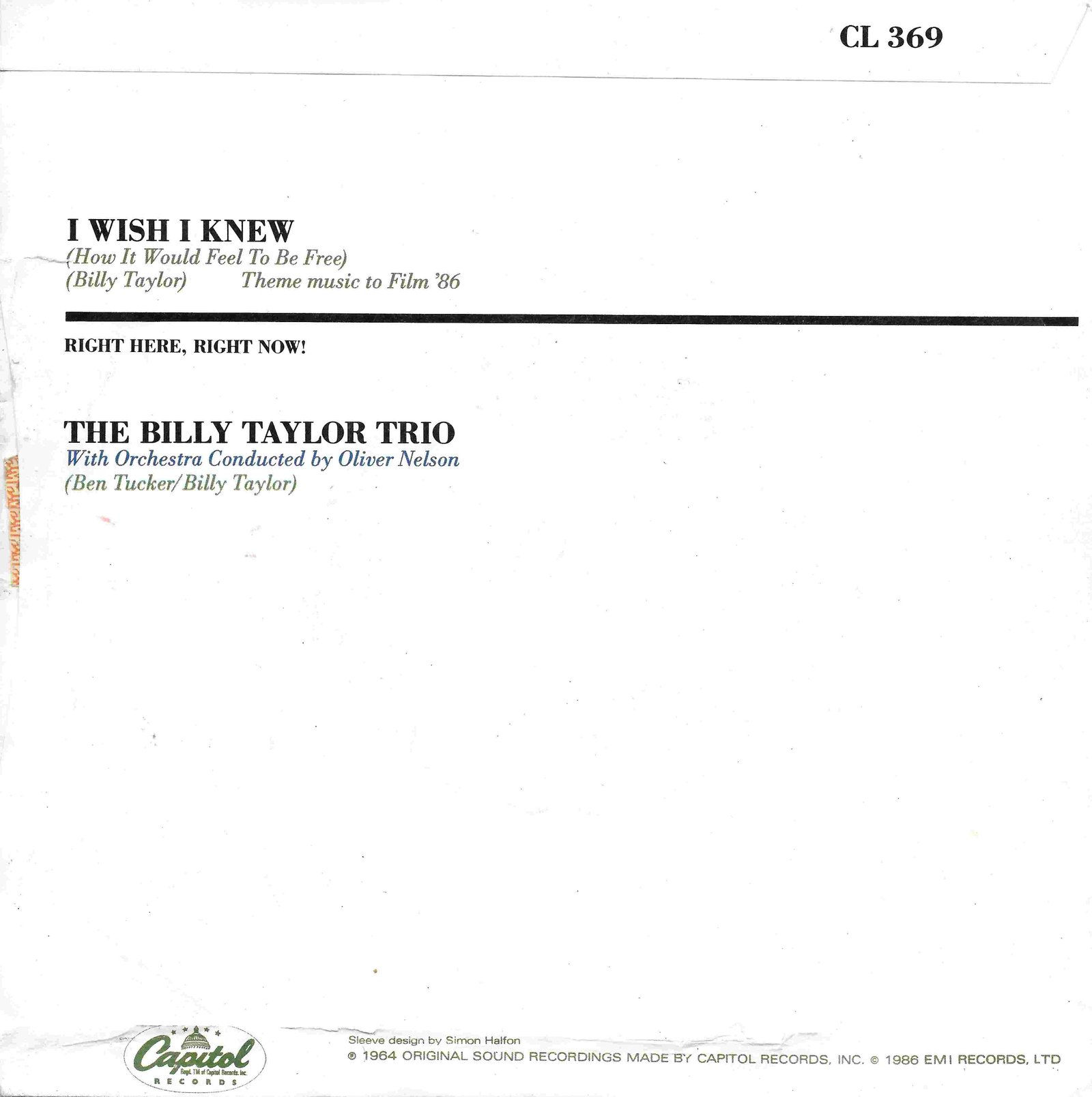 Back cover of CL 369